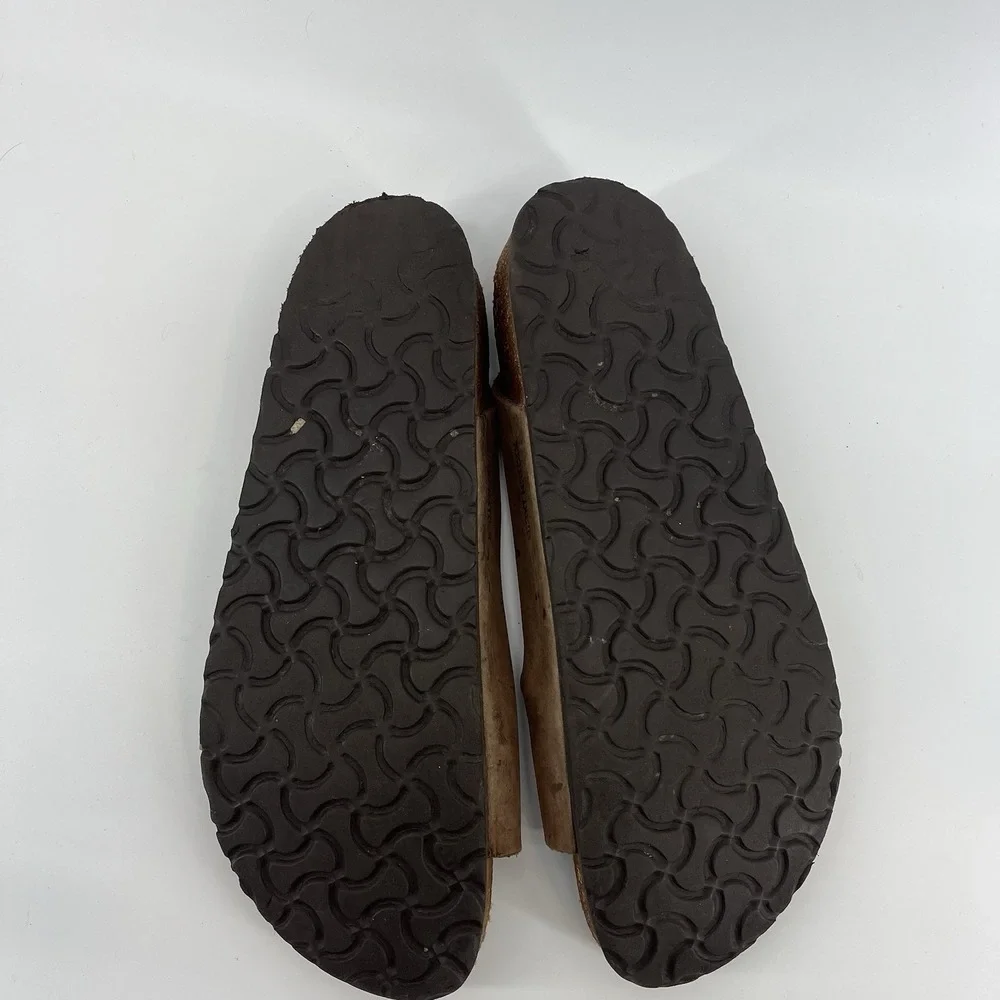 Birkenstock Milano Sandals Mens Brown Adjustable Size EUR 46/US Size 13
